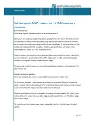 Switched-capacitor DC-DC converters and coil DC-DC ... - ams