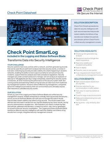 Check Point Smartlog