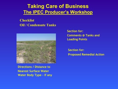 "Taking Care of Business" - The IPEC Producer's Workshop