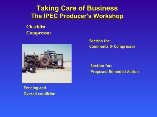 "Taking Care of Business" - The IPEC Producer's Workshop