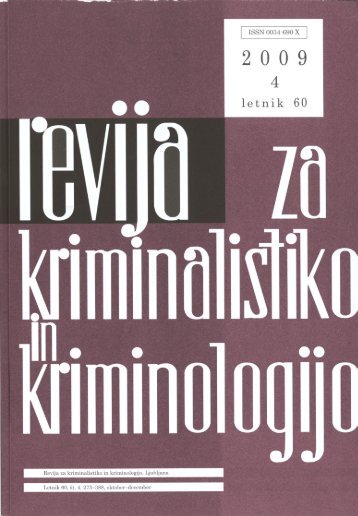 Revija 4, 2009 - Ministrstvo za notranje zadeve