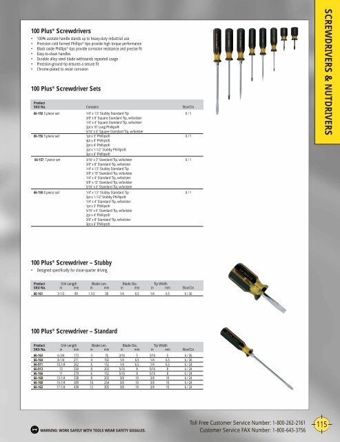 Stanley Hand Tools Catalog MKT0905_031 - stagecraft fundamentals