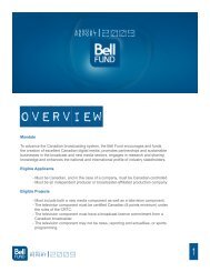 overview - Bell Fund