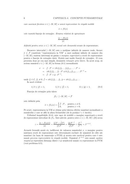 metode de calcul numeric matriceal. algoritmi fundamentali