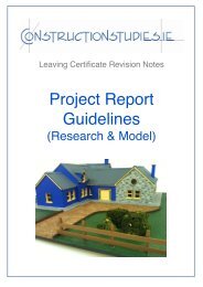 Construction studies project guidelines - MeathVEC