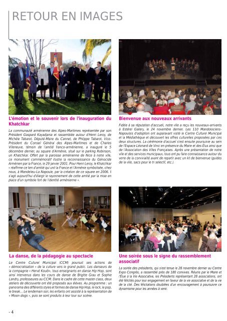 MLN Magazine - Janvier 2010 - Mandelieu La Napoule