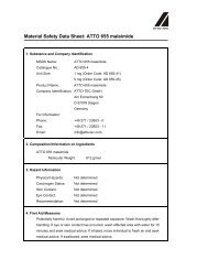 MSDS - ATTO-TEC GmbH