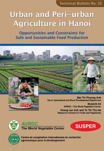 Urban and Peri-urban Agriculture in Hanoi