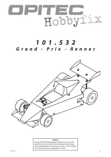 Grand - Prix - Renner 101.532 - Opitec.com