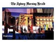The Sydney Morning Herald Short Credentials