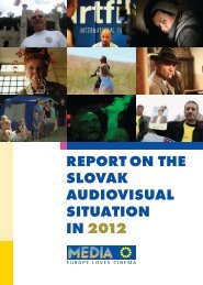 report on the slovak audiovisual situation in 2012 - MEDIA Desk