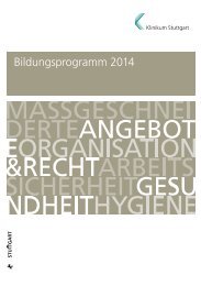 Download Bildungsprogramm 2014 - Klinikum Stuttgart ...