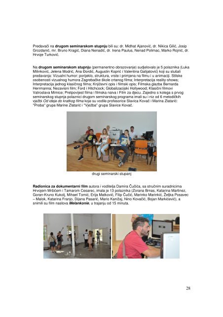 Kompletni izvjeÅ¡taj HFS, 2011.pdf - Hrvatski filmski savez