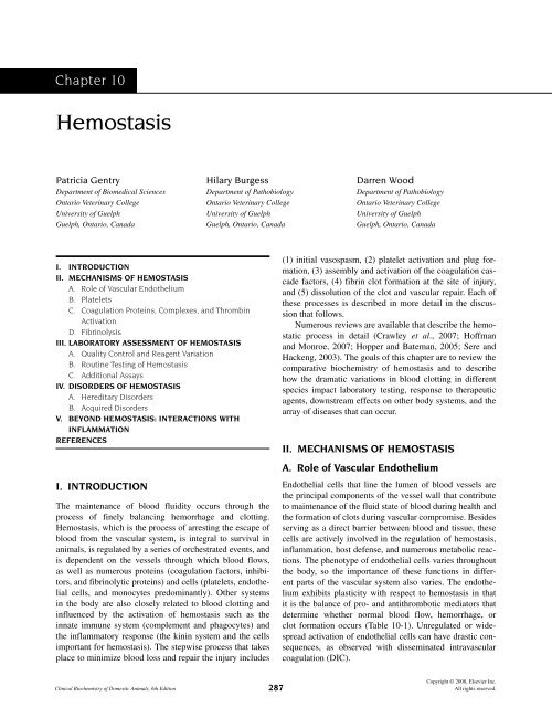 Clinical Biochemistry of Domestic Animals (Sixth Edition) - UMK ...