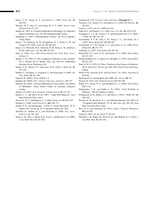 Clinical Biochemistry of Domestic Animals (Sixth Edition) - UMK ...