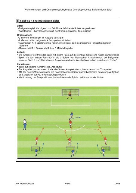 Methodische EinfÃ¼hrung in das Ballorientierte Spiel