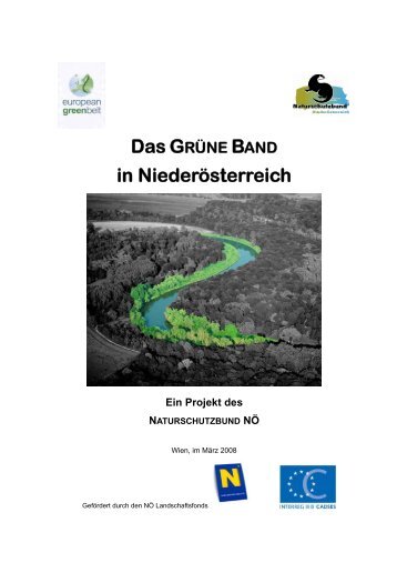 Das GRÜNE BAND in Niederösterreich Ein ... - Naturschutzbund NÖ