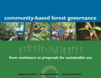 community-based forest governance - Friends of the Earth ...