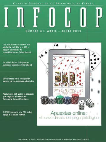 AQUÃ - Consejo General de Colegios Oficiales de PsicÃ³logos