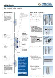 ATHigh Security Mehrfachverriegelung