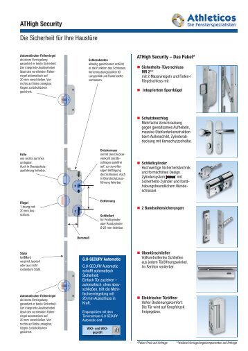 ATHigh Security Mehrfachverriegelung