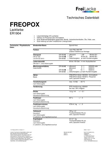 FREOPOX - Emil Frei GmbH & Co.