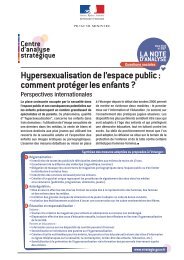 Hypersexualisation de l'espace public : comment protÃ©ger les enfants?