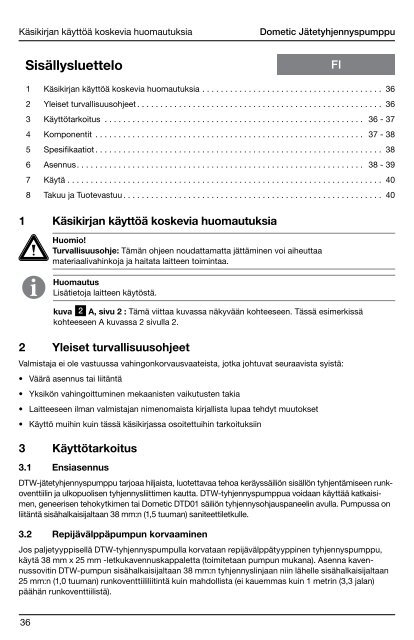 Instrucciones de montaje - Waeco