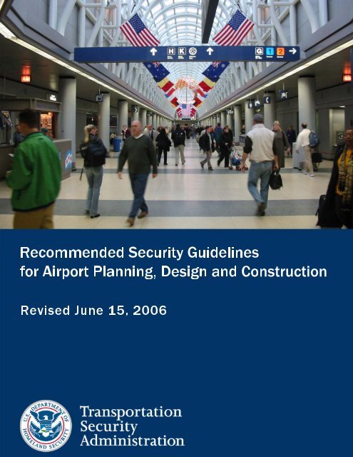 TSA Recommended Security Guidelines for Airport ... - ACConline.org