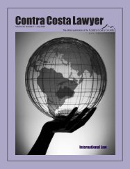 International Law - Contra Costa County Bar Association