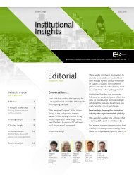 Institutional Insights - Eurex