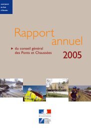 Le rapport annuel 2005 du CGPC - cgedd