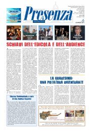 Presenza n. 6 del 25/3/2012 - Arcidiocesi di Ancona-Osimo