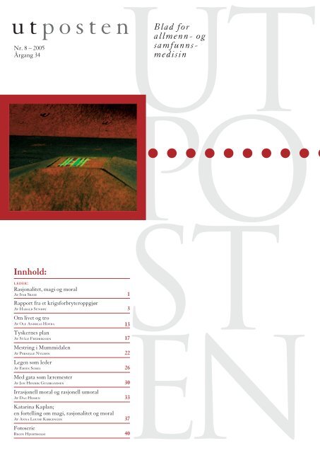 8. utgave av Utposten 2005 (PDF-format)