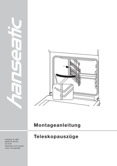 Teleskopauszug montieren - Baur