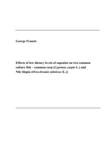 Aus dem Institut für Tierproduktion in den Tropen - Universität ...