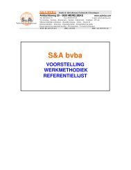 S&A BVBA Studie & Adviesbureau Technische Uitrustingen - Sabvba