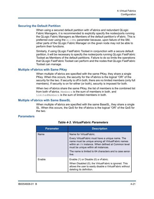 Fabric Manager Users Guide, Version 6.1, Revision A - QLogic