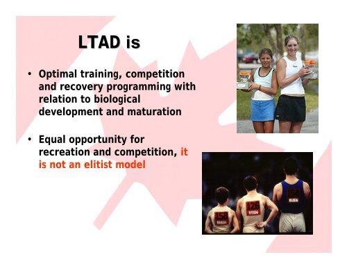 LTAD NCCP Integration - Coaching Association of Canada