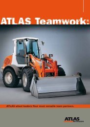 ATLAS wheel loaders