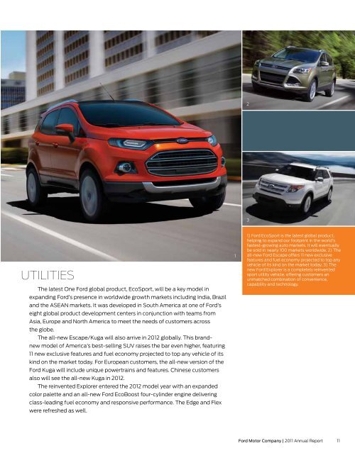 Annual Report 2011 - Ford Motor Company