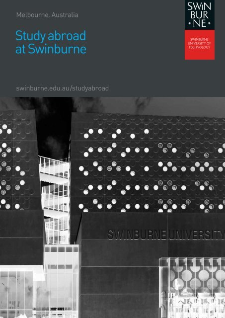 Study Abroad Guide - International Students - Swinburne University ...