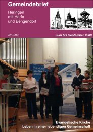 Gemeindebrief - Ev. Kirche Heringen