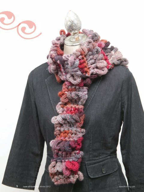 free scarf pattern - Love of Knitting