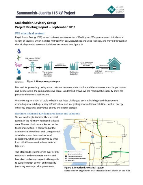 Stakeholder Advisory Group Project Briefing Report â September 2011