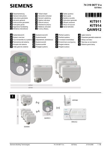 Starter Kit 911/914 + QAW912 - Siemens