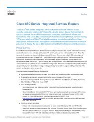 Cisco 1941 Series Integrated Services Routers - BelkaShop