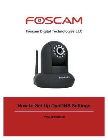 How to Set Up DynDNS Settings - Agasio POE & Wireless IP Cameras