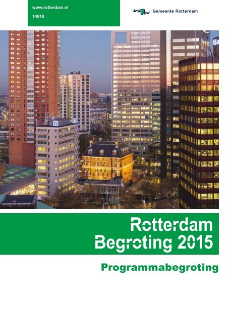 Begroting Rotterdam 2015