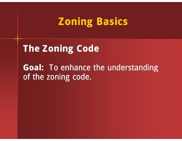 Zoning - Department of Building and Zoning Services, Columbus, Ohio